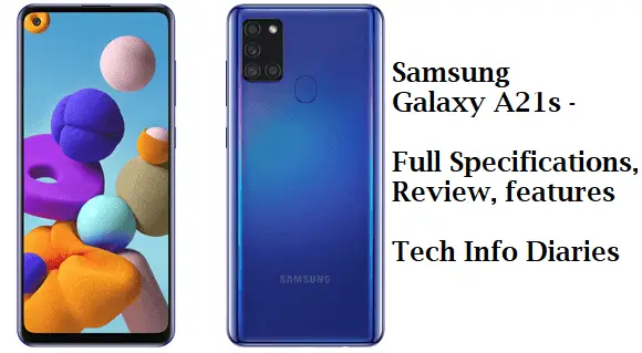 Samsung Galaxy A21s - Full Specifications, Review, features