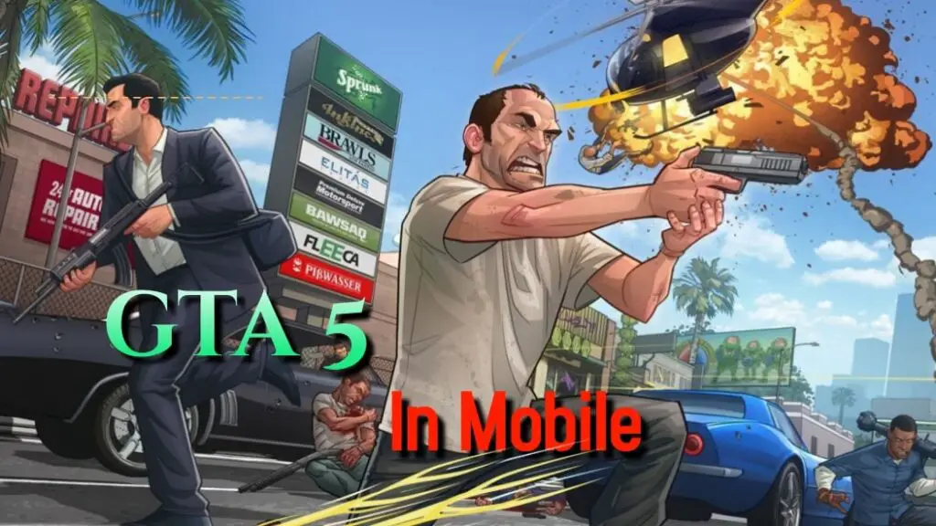 GTA 5 Mobile APK + Data Download For Android