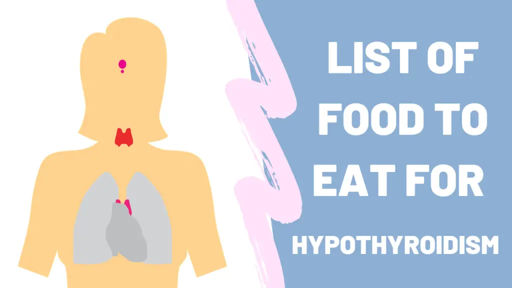 List of Food to Eat for Hypothyroidis