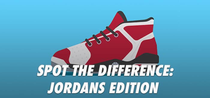 Spot the difference: Jordans Edition Quiz Answers