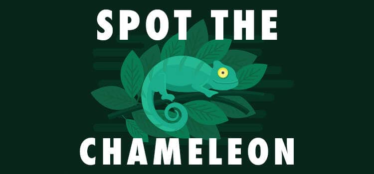 Spot the Chameleon Quiz Answers