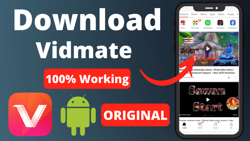 Original Vidmate App Download Android